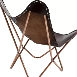 Sessel|KARE Design Sessel Butterfly Braun