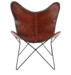 Sessel|KARE Design Sessel Butterfly Brown Econo