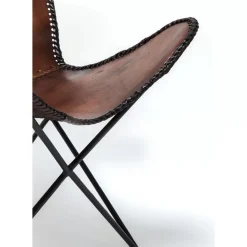 Sessel|KARE Design Sessel Butterfly Brown Econo