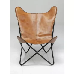 Sessel|KARE Design Sessel California Leder Braun