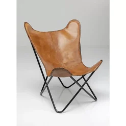 Sessel|KARE Design Sessel California Leder Braun