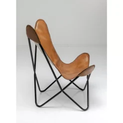Sessel|KARE Design Sessel California Leder Braun