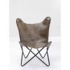 Sessel|KARE Design Sessel California Leder Dunkelbraun
