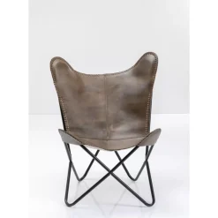 Sessel|KARE Design Sessel California Leder Dunkelbraun