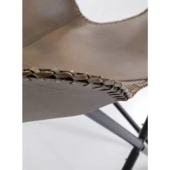 Sessel|KARE Design Sessel California Leder Dunkelbraun