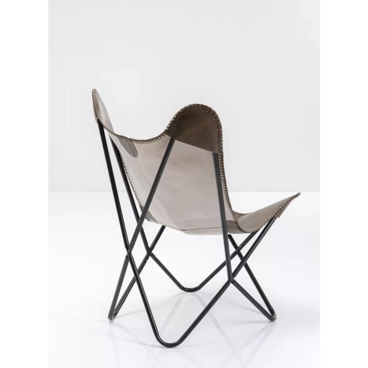 Sessel|KARE Design Sessel California Leder Dunkelbraun
