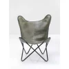 Sessel|KARE Design Sessel California Leder Khaki