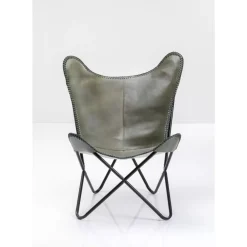 Sessel|KARE Design Sessel California Leder Khaki
