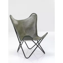 Sessel|KARE Design Sessel California Leder Khaki