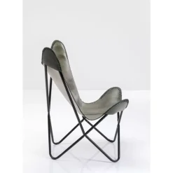 Sessel|KARE Design Sessel California Leder Khaki