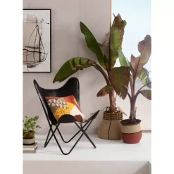 Sessel|KARE Design Sessel California Leder Schwarz