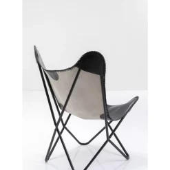 Sessel|KARE Design Sessel California Leder Schwarz