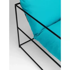 Outdoormöbel|KARE Design Sessel Cuby Garden Blau