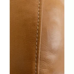 Sessel|KARE Design Sessel Mit Hocker Breno Braun
