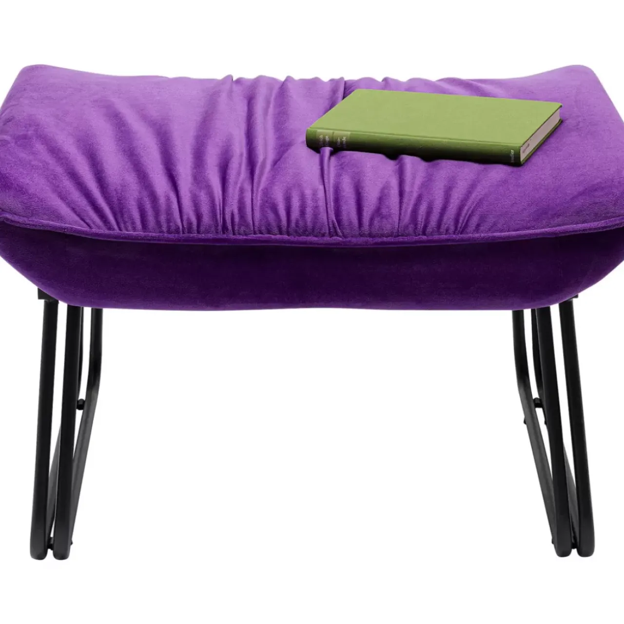 Sessel|KARE Design Sessel Mit Hocker Snuggle Lila (2/Tlg)