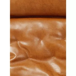Sessel|KARE Design Sessel Mit Hocker Washington Braun