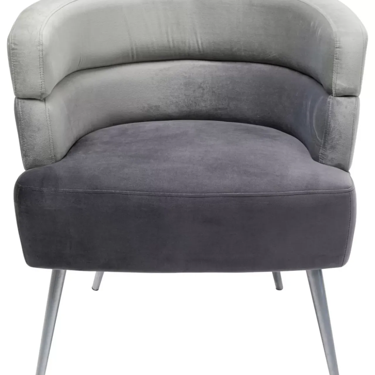 Sessel|KARE Design Sessel Sandwich Grau