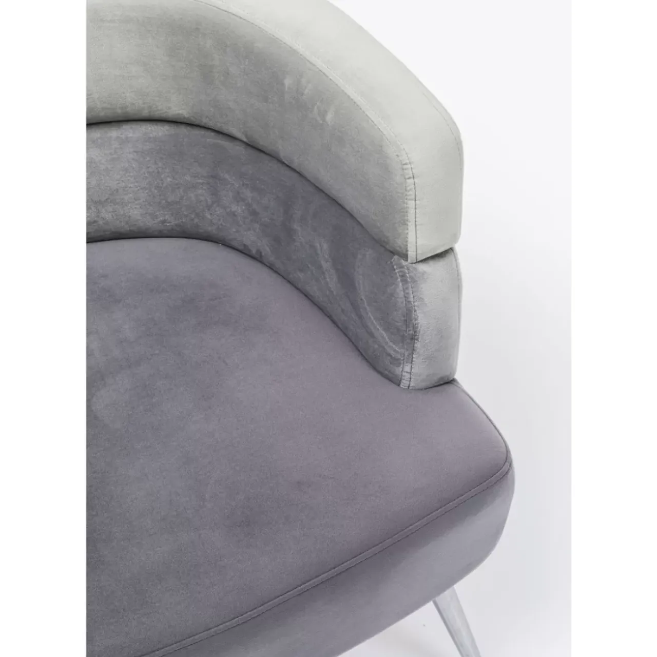 Sessel|KARE Design Sessel Sandwich Grau