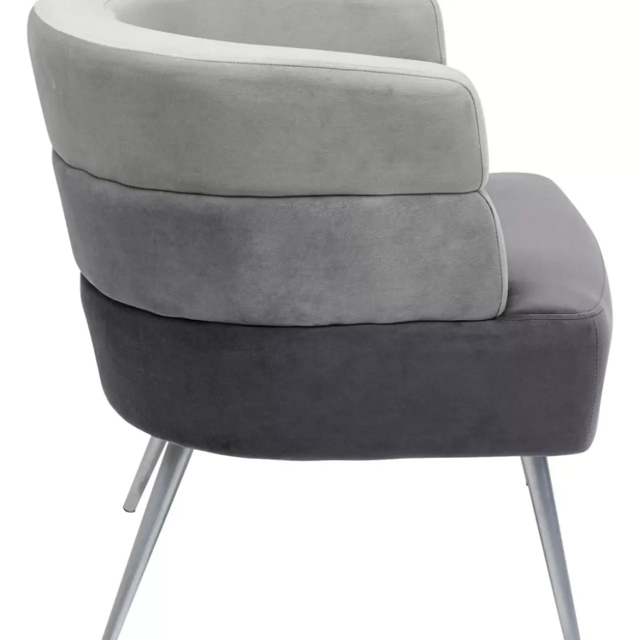 Sessel|KARE Design Sessel Sandwich Grau