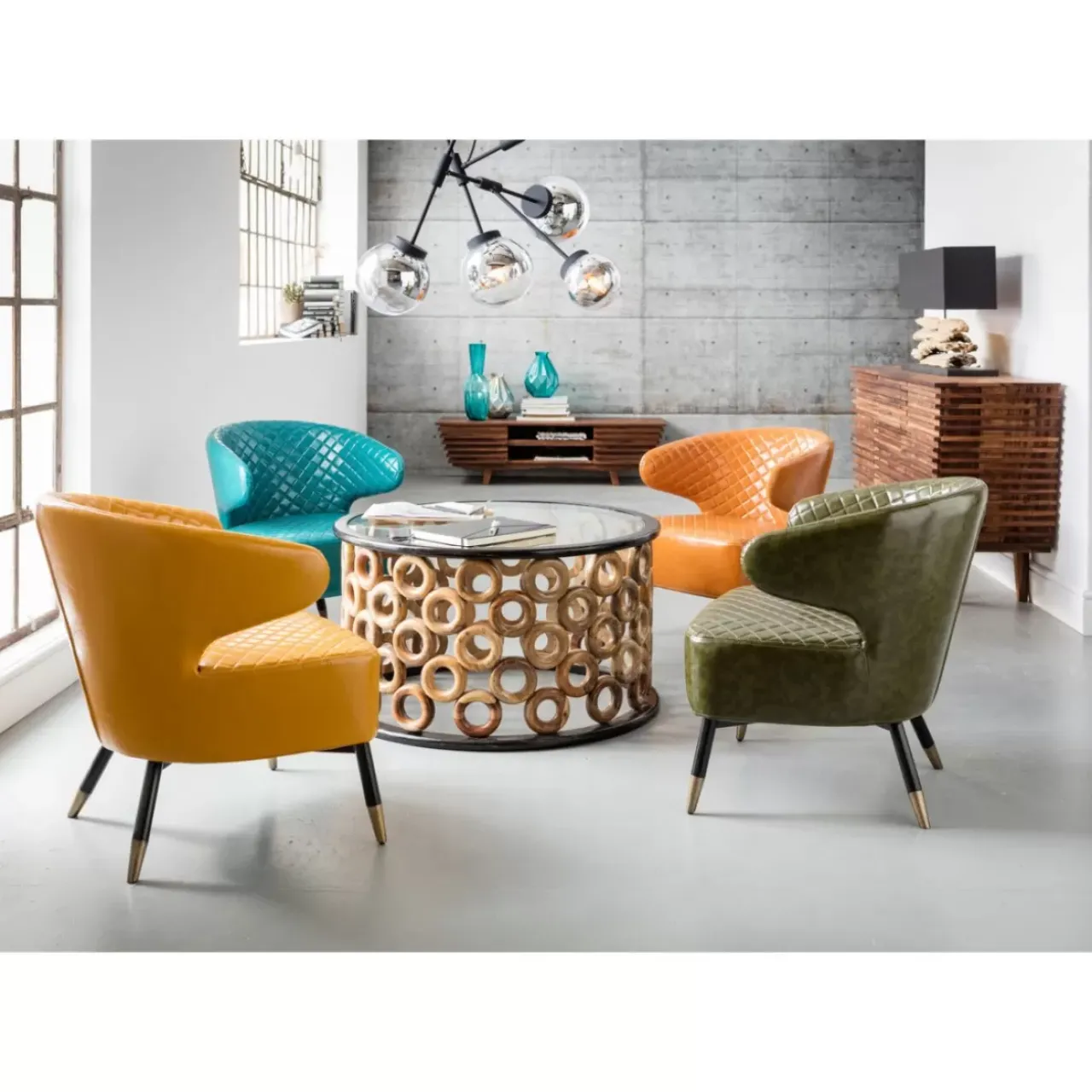 Sessel|KARE Design Sessel Session Grun