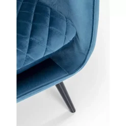 Sessel|KARE Design Sessel Tudor Velvet Petrol