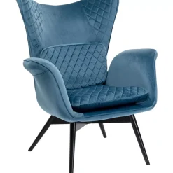 Sessel|KARE Design Sessel Tudor Velvet Petrol