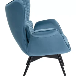 Sessel|KARE Design Sessel Tudor Velvet Petrol