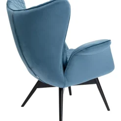 Sessel|KARE Design Sessel Tudor Velvet Petrol