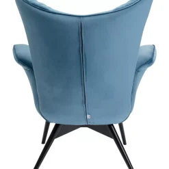 Sessel|KARE Design Sessel Tudor Velvet Petrol