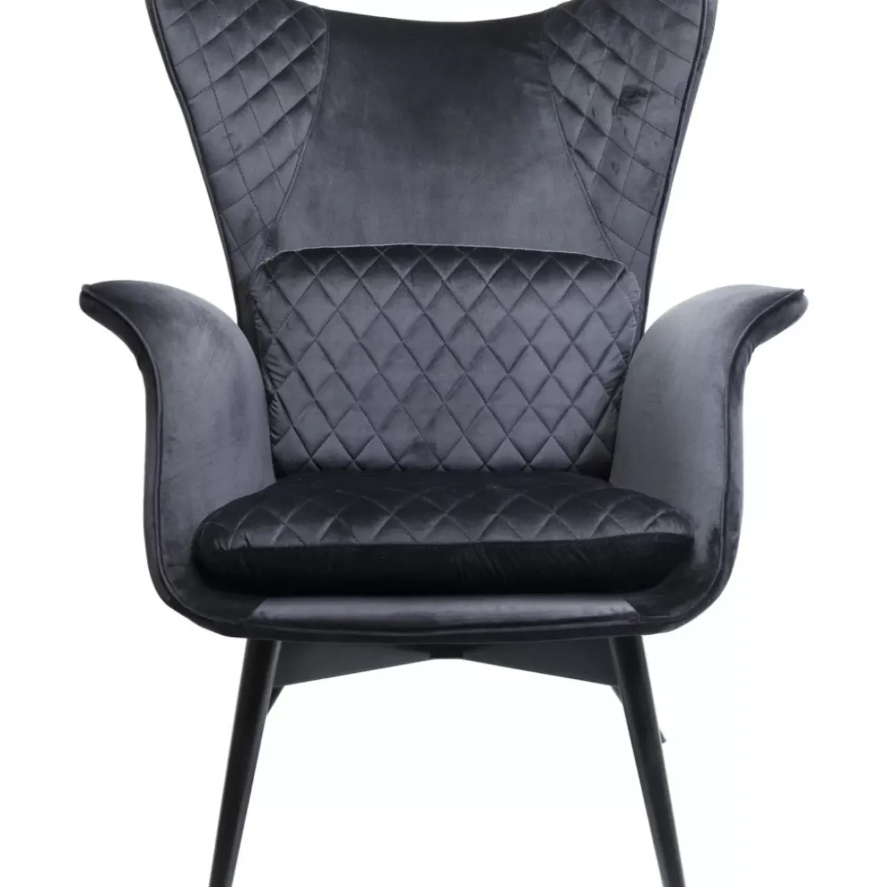Sessel|KARE Design Sessel Tudor Velvet Schwarz