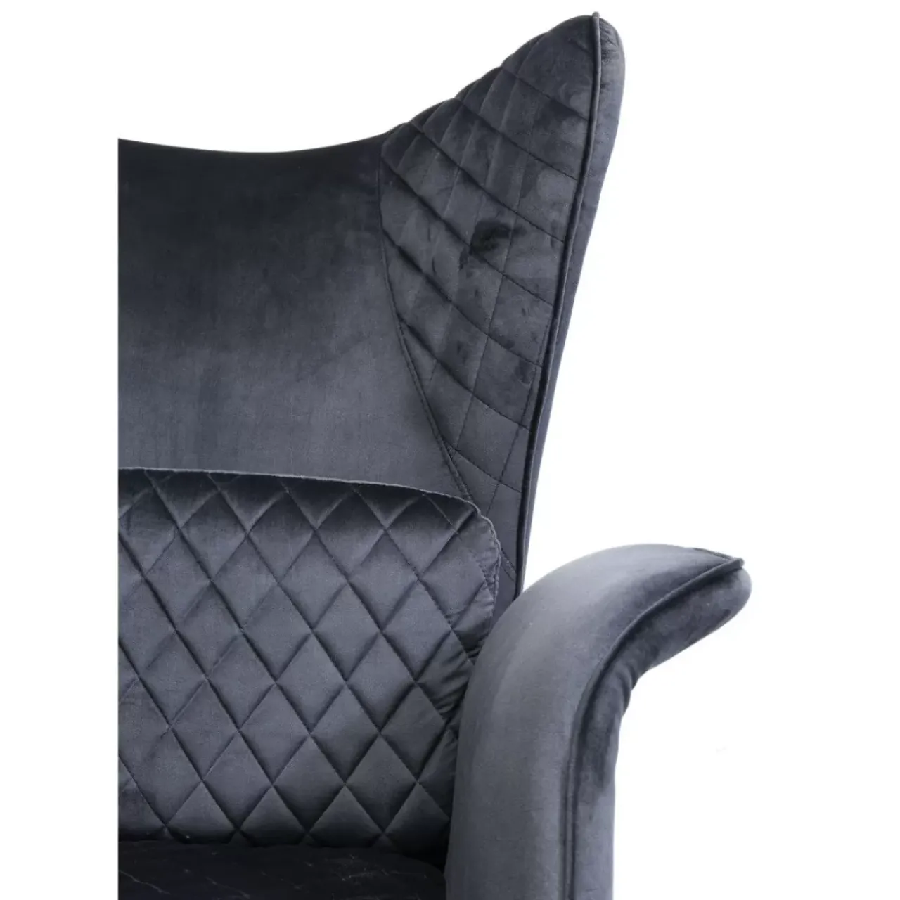 Sessel|KARE Design Sessel Tudor Velvet Schwarz