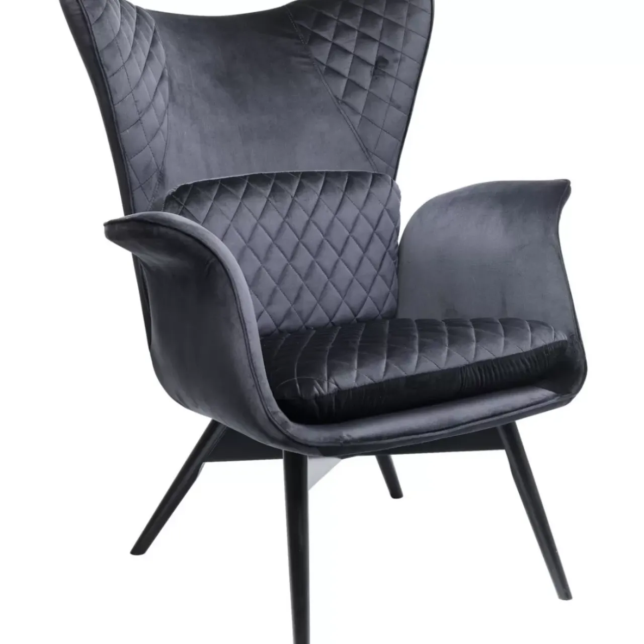 Sessel|KARE Design Sessel Tudor Velvet Schwarz