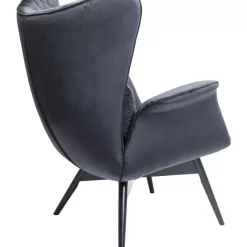 Sessel|KARE Design Sessel Tudor Velvet Schwarz