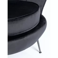 Sessel|KARE Design Sessel Water Lily Black Schwarz