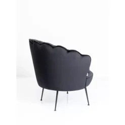 Sessel|KARE Design Sessel Water Lily Black Schwarz
