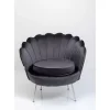 Sessel|KARE Design Sessel Water Lily Chrom Grau