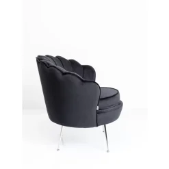 Sessel|KARE Design Sessel Water Lily Chrom Schwarz