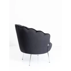 Sessel|KARE Design Sessel Water Lily Chrom Schwarz