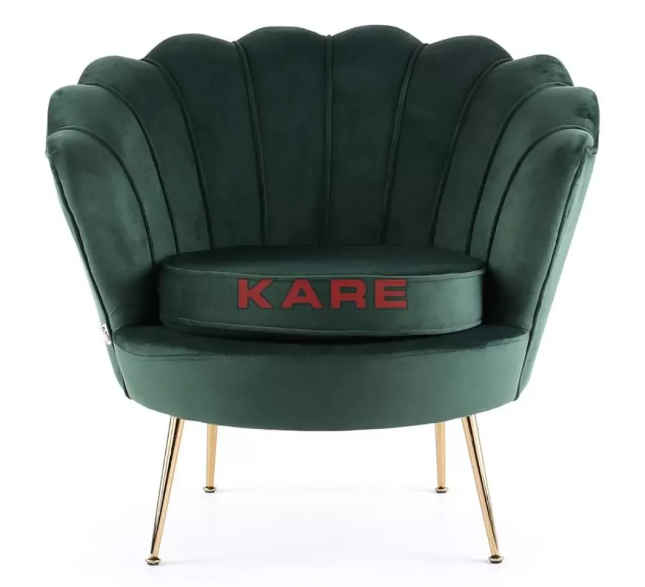 Sessel|KARE Design Sessel Water Lily Dunkel Grun