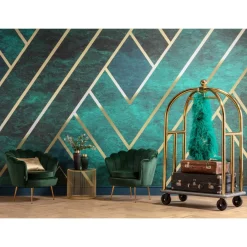 Sessel|KARE Design Sessel Water Lily Dunkel Grun
