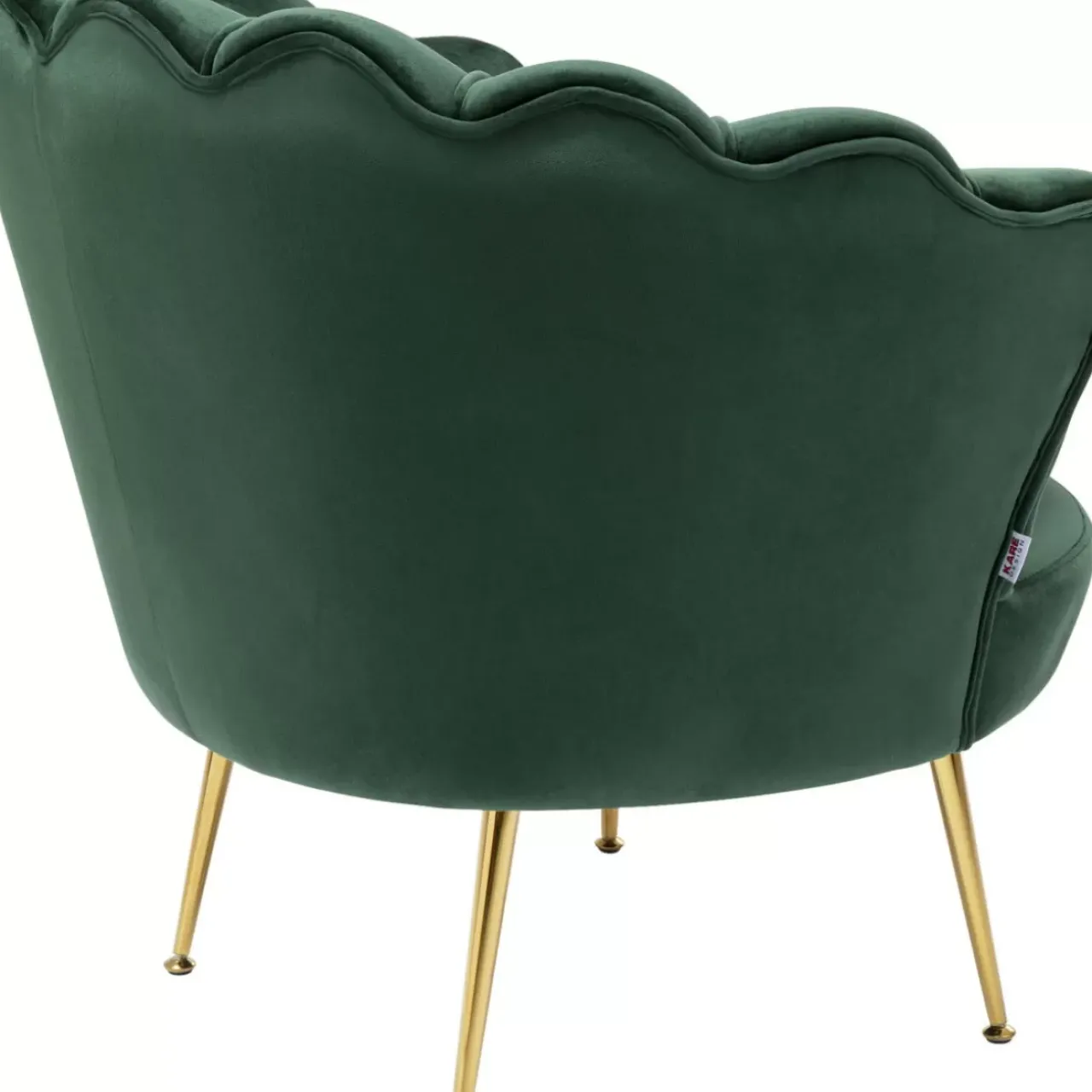 Sessel|KARE Design Sessel Water Lily Dunkel Grun