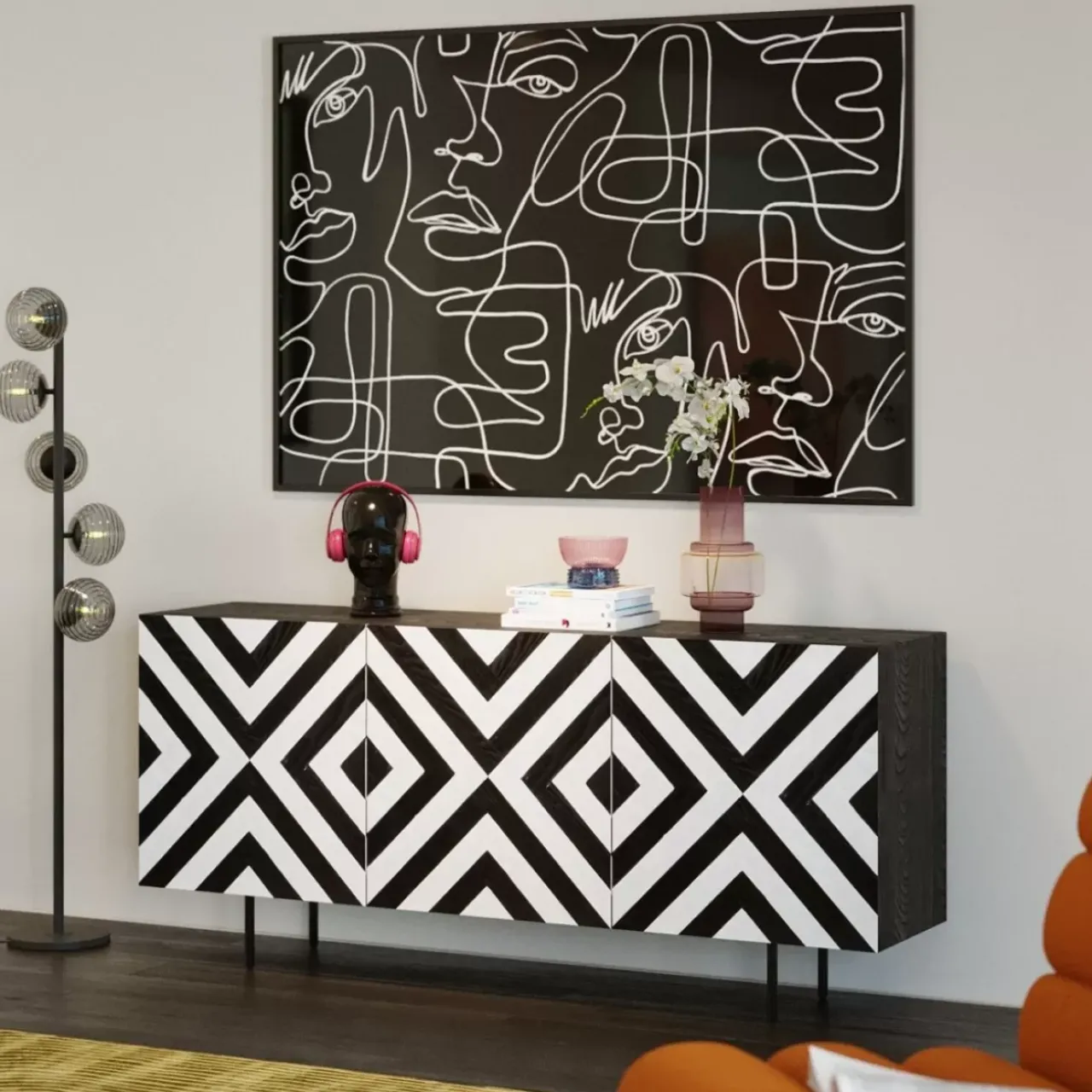 Kommoden & Sideboards|KARE Design Sideboard Arctic 160X75Cm