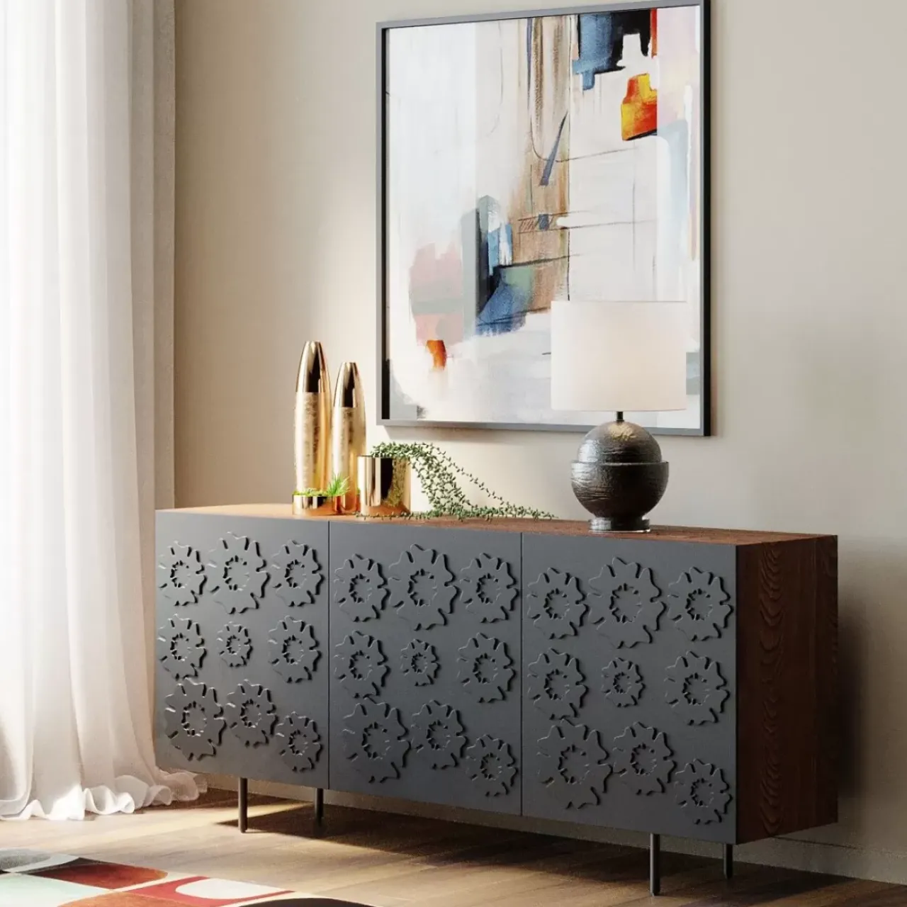 Kommoden & Sideboards|KARE Design Sideboard Fiori 160X75Cm