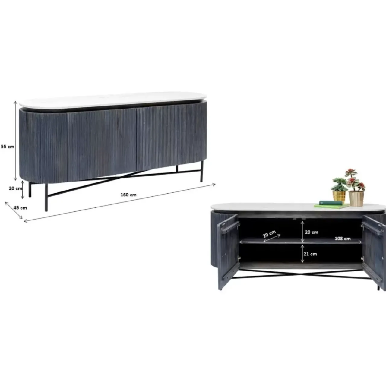 Kommoden & Sideboards|KARE Design Sideboard Glenn