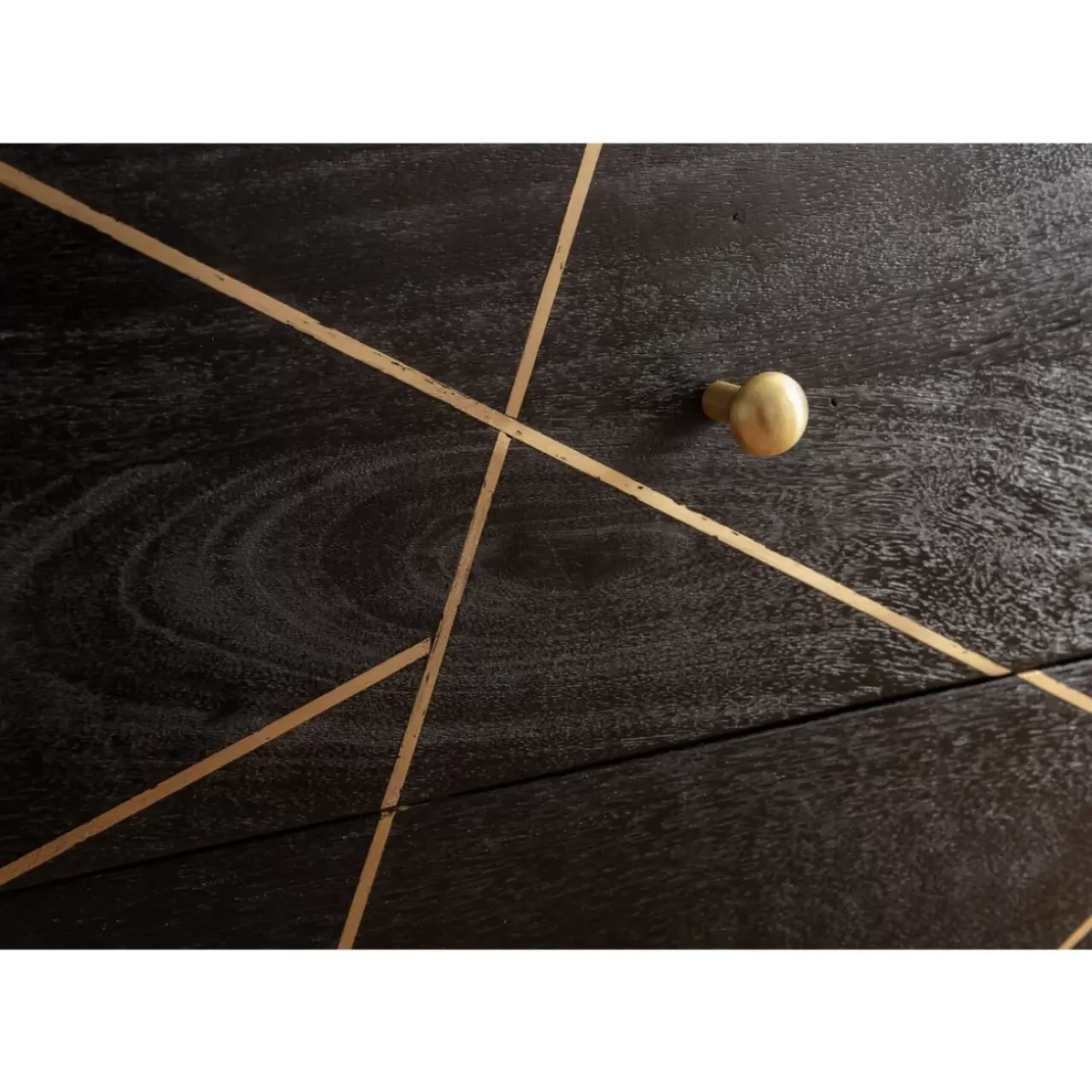 Kommoden & Sideboards|KARE Design Sideboard Gold Vein