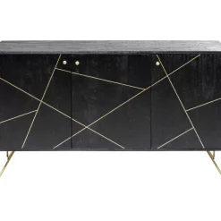 Kommoden & Sideboards|KARE Design Sideboard Gold Vein 3 Turig 145X82Cm