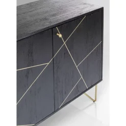 Kommoden & Sideboards|KARE Design Sideboard Gold Vein 3 Turig 145X82Cm