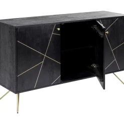 Kommoden & Sideboards|KARE Design Sideboard Gold Vein 3 Turig 145X82Cm