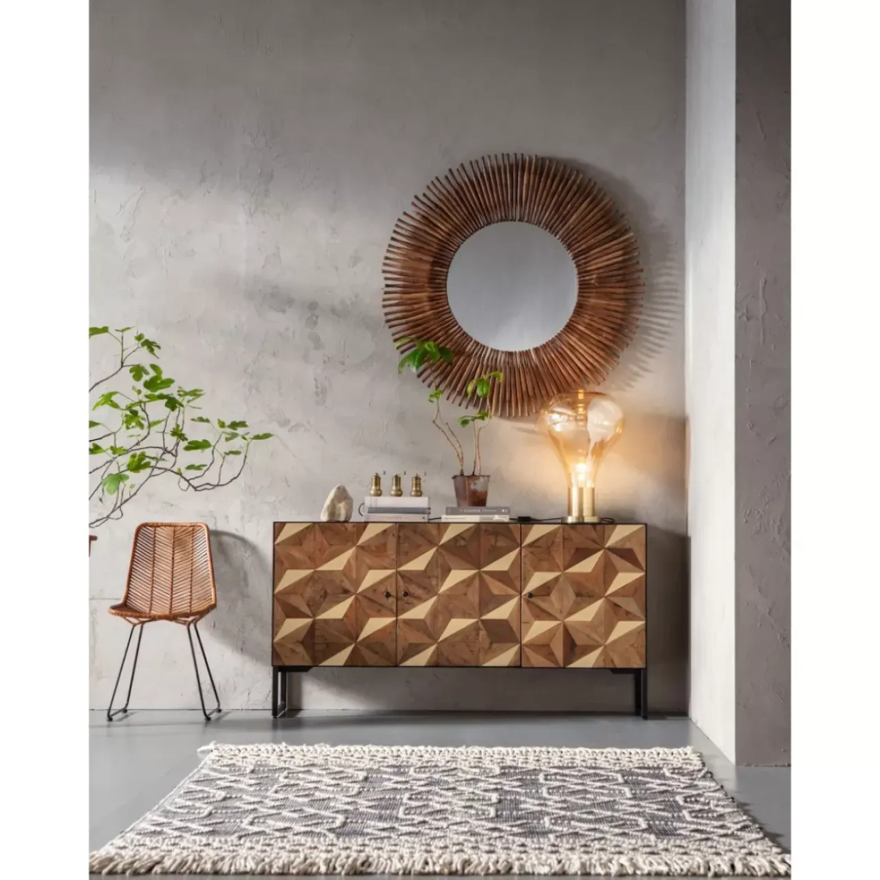 Kommoden & Sideboards|KARE Design Sideboard Illusion Gold
