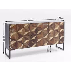 Kommoden & Sideboards|KARE Design Sideboard Illusion Gold